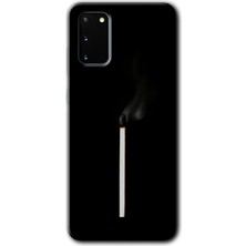 MRC İletişim Samsung Galaxy S20 Kılıf Hd Desen Baskılı Arka Kapak - Sönmüş Kibrit