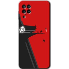MRC İletişim Samsung Galaxy M32 Kılıf Hd Desen Baskılı Arka Kapak - Avengers Tower
