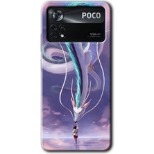 MRC İletişim Poco X4 Pro Kılıf Hd Desen Baskılı Arka Kapak - Dragon Snake