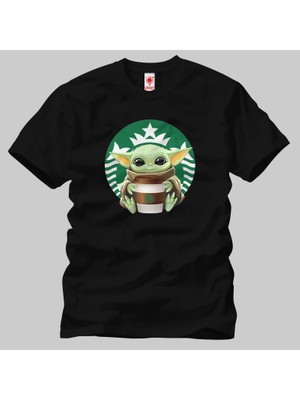 Built By Crazy Star Wars Baby Yoda Coffee Tişört