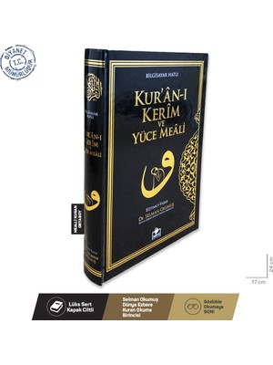 Merve Yayınları Selman Okumuş – Kuranı Kerim ve Yüce Meali Bilgisayar Hatlı Orta Boy