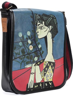 Perabags Picasso Tablo Baskılı Çapraz Çanta