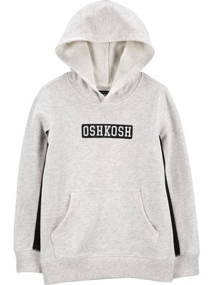 Oshkosh Erkek Çocuk Kapüşonlu Sweatshirt Gri