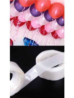 Hayaller Dükkanı  Balon Yapıştırma Bandı Çift Taraflı PK:100