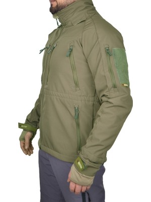 Astüm Askeri Malzeme 11 Cepli Softshell Mont Haki