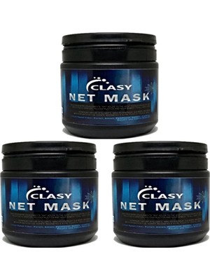 Clasy Net Mask Saç Bakım Maskesi 450ml Hair Care Mask 3 Adet
