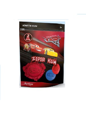 Red Castle Disney Cars 3 Zıpır Kum Kırmızı 250 G-Red Castle ZKP250-02