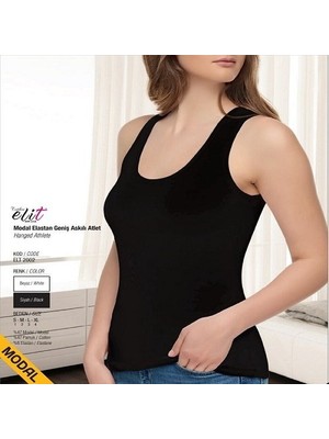 Tutku Elit Bayan Modal Elastan Geniş Askılı Atlet 3 Adet