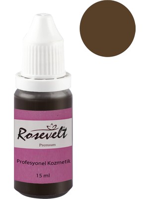 Rosevelt Kalıcı Makyaj Eğitim Boyası A. Kahve ( Ciltte Kullanılmaz )