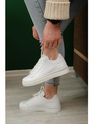 Oksit Erda Basic Bağcıklı Kadın Sneaker
