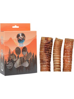 Sirius Pet Food Dana Gırtlak 100 gr Doğal Köpek Ödülü Yüksek Proteinli Kemirme