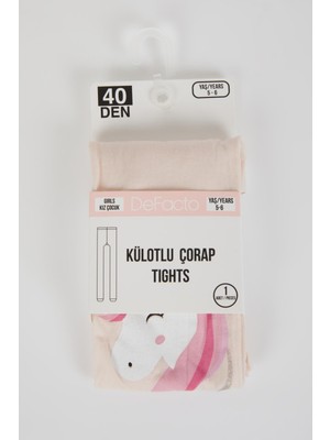 DeFacto Kız Çocuk Külotlu Çorap Z8833A6NS