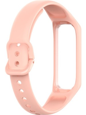 Gpack Samsung Galaxy Fit 2 R220 Kordon Mat Klasik Silikon HS07 Pembe