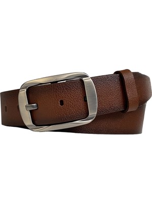 GoDeri Deri, Efsane Füme Oval Tokalı; Tosado Kemer 4 cm