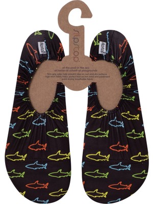 Slipstop Neon Sharks Kaydırmaz Deniz Ayakkabısı