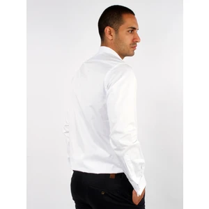 Beyaz Erkek Slim Fit Gömlek-DU1192014BD02