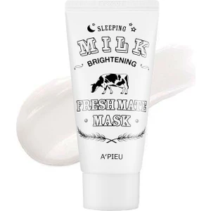 Süt Proteini İçerikli Aydınlatıcı Uyku Maskesi 50ml A'PIEU Fresh Mate Milk Mask (Brightening)
