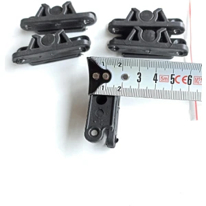 Sağlam Yapı 17x25 Cm Sineklik Çıt Çıt Siyah 5 Adet
