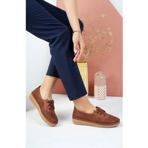 Ortopedik Ped Taba Zümrüt Kadın Ayakkabı