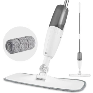 360 Derece Dönen Su Püskürtmeli Sprey Mop Paspas