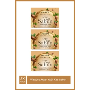 Argan Yağlı Katı Sabun 100g X3 Adet