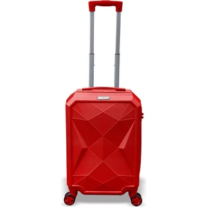 Coral High Diamond Abs Kırmızı Küçük Boy Valiz 16621