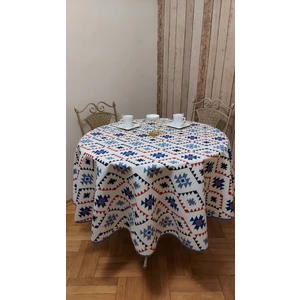Duck Kumaş Yuvarlak Yemek Masası Örtüsü