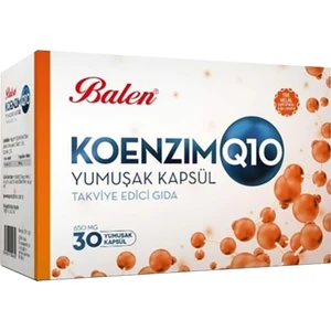 Bln Koenzım Q10 Soft Capsule 650MG*30