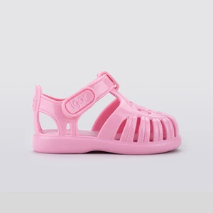 Tobby Gloss Kız Çocuk Pembe Parlak Sandalet