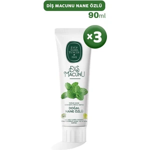 Eyüp Sabri Tuncer Diş Macunu Nane Özlü 90 ml x 3