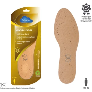 Memory Leather Tabanlık - Erkek