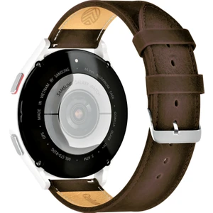 Samsung Galaxy Watch 4 - 5 - 6 - 7 Watch 6 Classic Deri Kordon 40MM 43MM 44MM 47MM Watch 5 / Watch 5 Pro 40 44 45 Watch 4 40 42 44 46MM 20MM Kahverengi