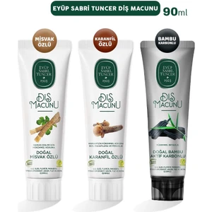 Eyüp Sabri Tuncer Diş Macunu Misvak, Karanfil ve Bambu 90 ml