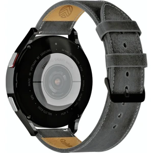 Samsung Galaxy Watch 7 - 6 - 5 - 4 Watch 6 Classic 40MM 43MM 44MM 47MM Watch 5 / Watch 5 Pro 40 44 45 Watch 4 40 42 44 46MM 20MM Gri Deri Kordon
