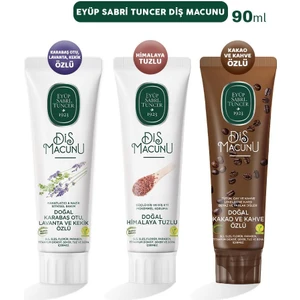 Eyüp Sabri Tuncer Diş Macunu Himalaya, Kakao ve Lavanta 90 ml