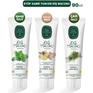 Eyüp Sabri Tuncer Diş Macunu Nane, Zencefil ve Çam 90 ml