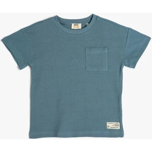 Acık Gri Waffle Tshirt