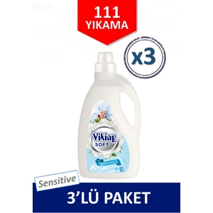 Çamaşır Yumuşatıcısı Sensitive 3 Litre 3 Adet