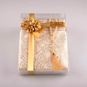 Hayrat Neşriyat Tesbih + Seccade Hediye Seti (Gold)