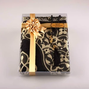 Hayrat Neşriyat Tesbih + Seccade Hediye Seti (Siyah)