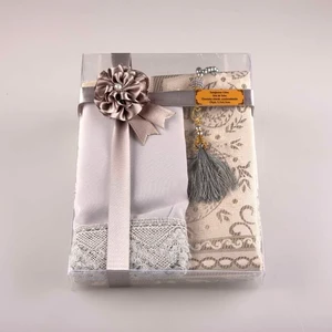 Hayrat Neşriyat Tesbih Seccade Şal Set (Gri)