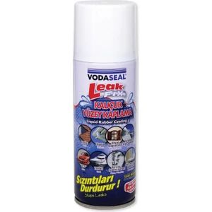 Su Geçirmez Sızdırmaz Sızıntı Önleyici Kauçuk Kaplama Izolasyon Yalıtım Beyaz Sprey 200 Ml