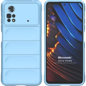 Xiaomi Poco X4 Pro 5g Kılıf Oslo Prime Mavi