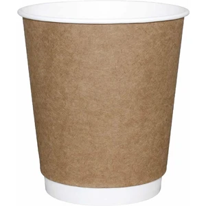 8 Oz Kraft Double Wall Karton Bardak