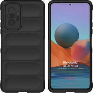 Xiaomi Redmi Note 10 Pro Kılıf Oslo Prime Siyah