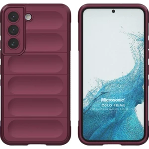 Samsung Galaxy S22 Plus Kılıf Oslo Prime Bordo