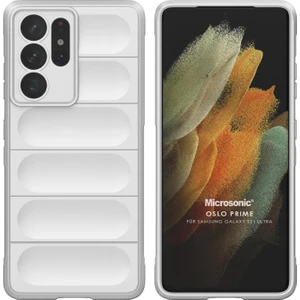 Samsung Galaxy S21 Ultra Kılıf Oslo Prime Beyaz