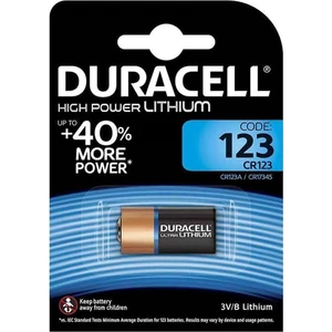 Yüksek Güçlü Lityum 123 Pil 3V, (CR123 / CR123A / CR17345)