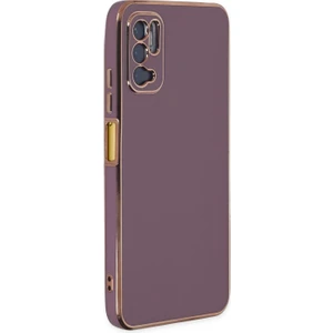 Xiaomi Poco M3 Pro Kılıf Olive Plated Lila