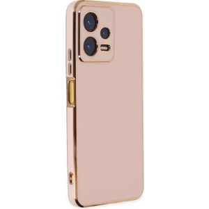 Xiaomi Redmi Note 12 Kılıf Olive Plated Pembe